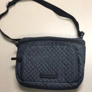 Vera Bradley RFID Belt bag/purse in Denim Navy.